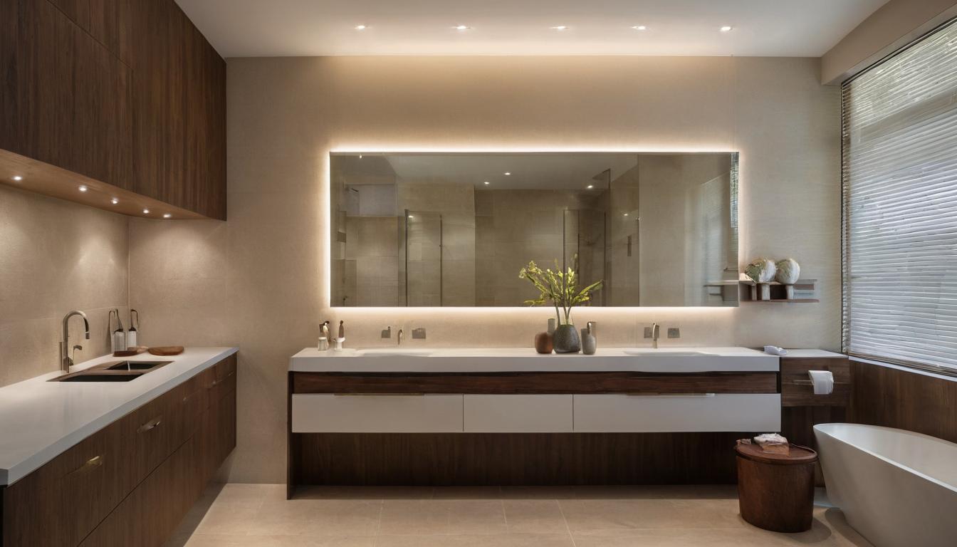Which commercial interior design service stages should be priced separately shown in a luxury residential interior